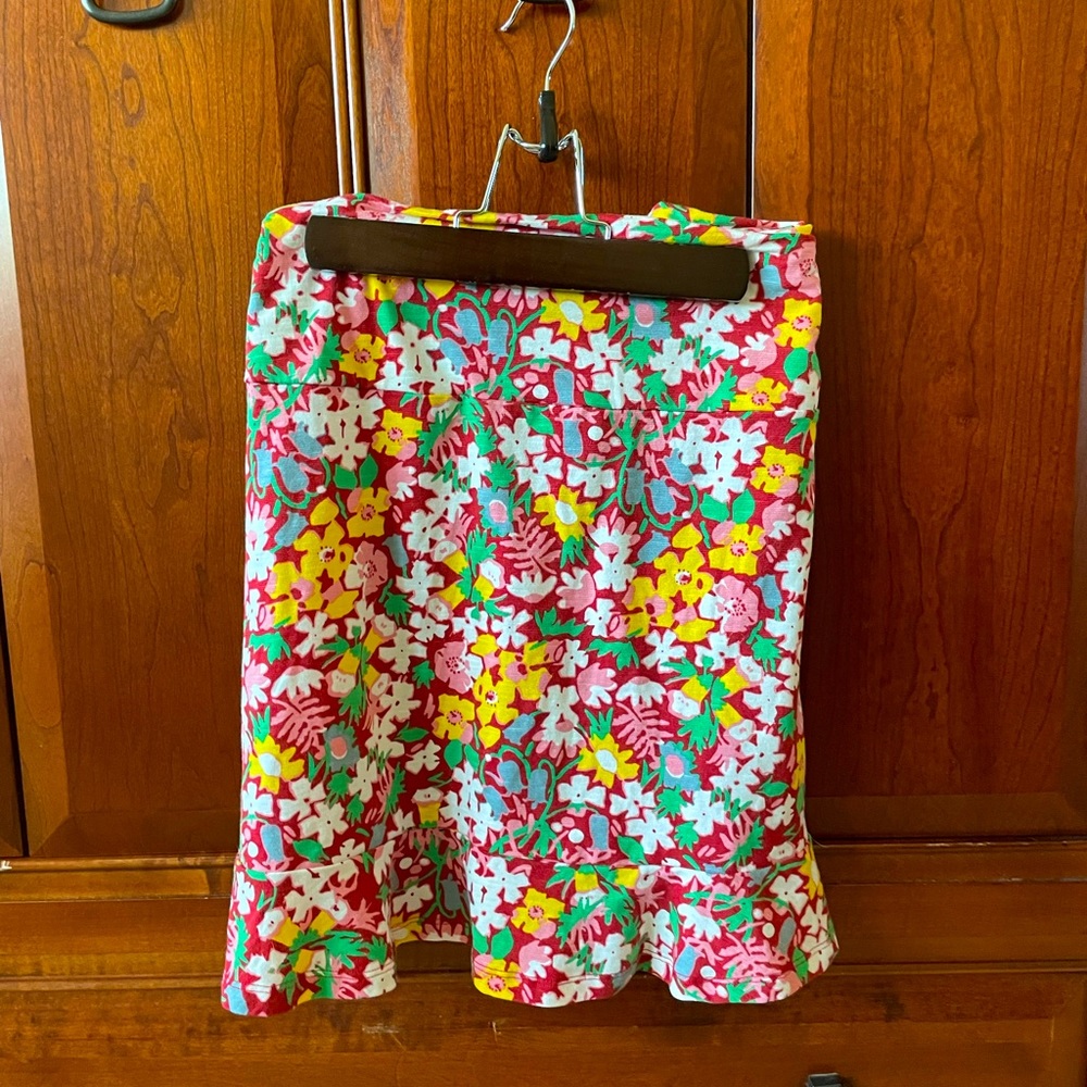 Toad and Co Floral skirt. Only worn once!